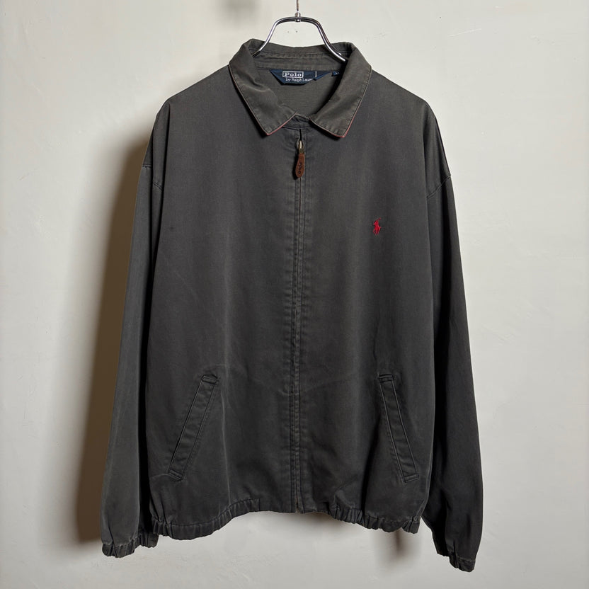 1990s Polo Ralph Lauren "Fade Black" Drizzler Jacket