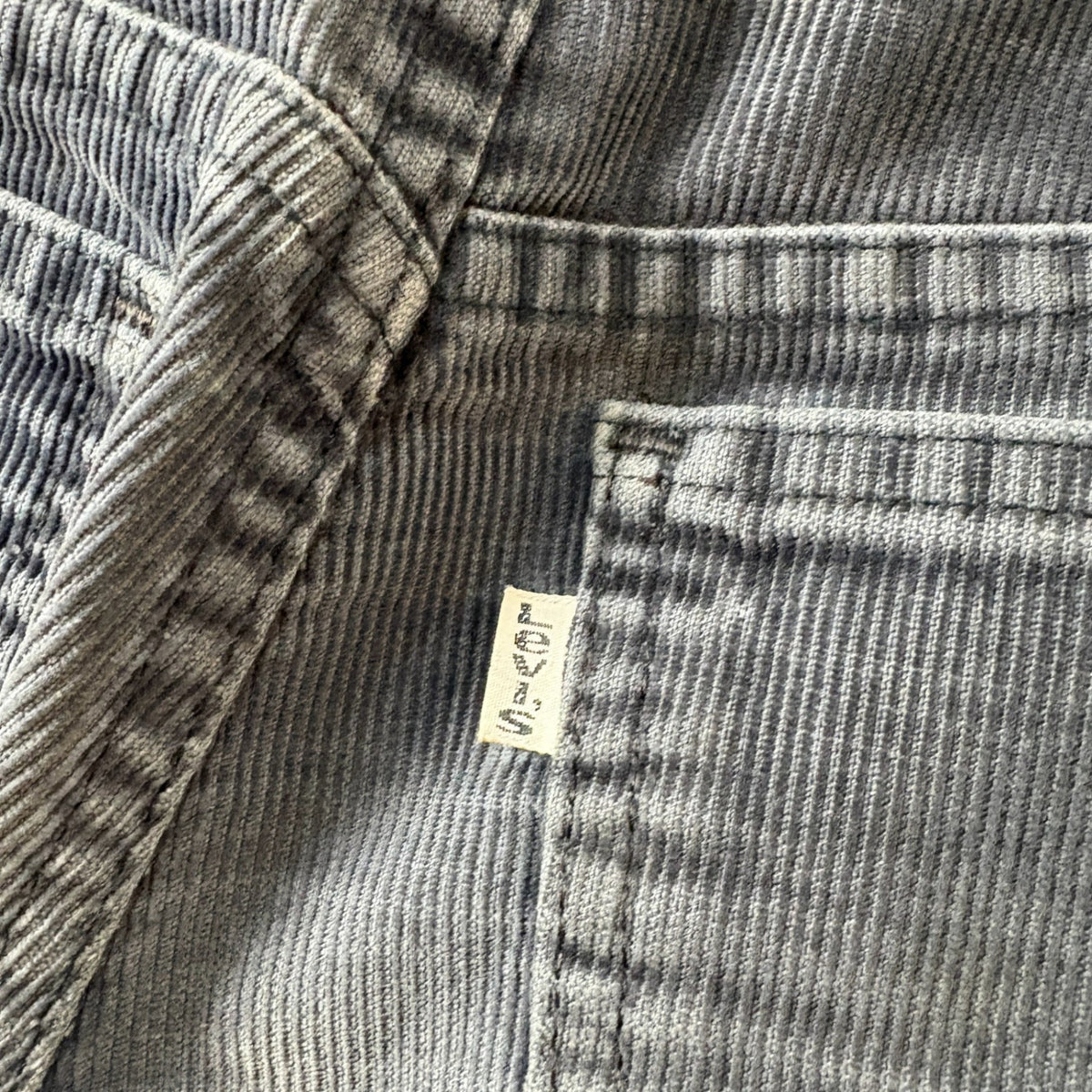 1980s Levi's 519-1558 "BLACK" Corduroy Pant