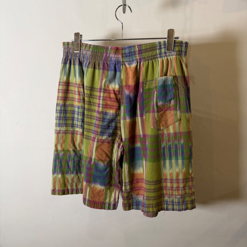 1990s Unknown "Madras Check" Easy Shorts