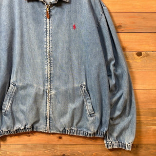 1980s Polo Ralph Lauren "Made in USA" Denim Swing Top