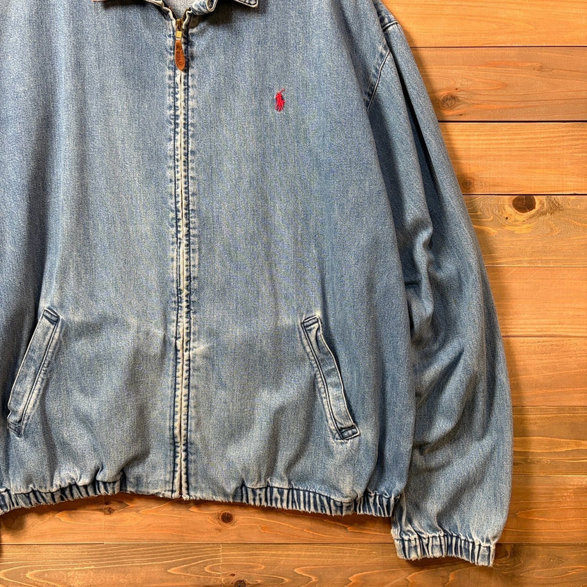 1980s Polo Ralph Lauren "Made in USA" Denim Swing Top