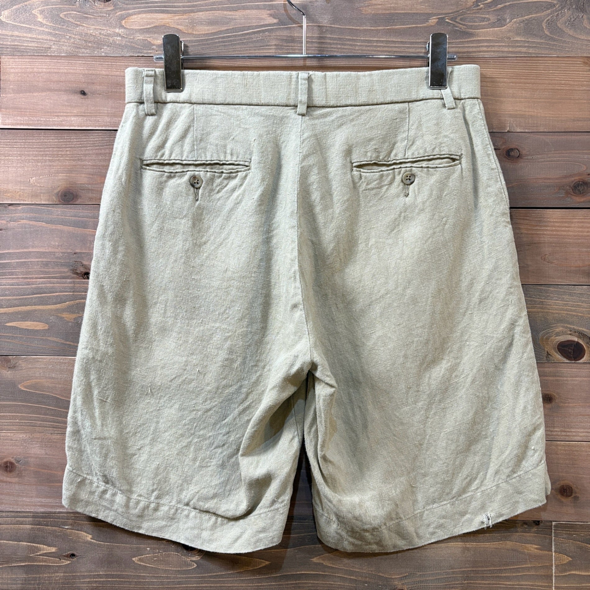 1990s Polo Ralph Lauren "LINEN 100%" Short Pant