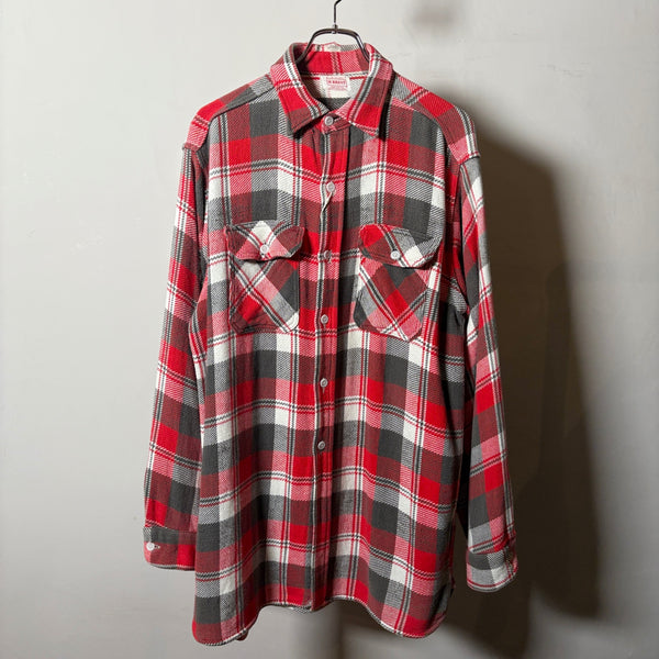 1950s Brent "With a Gusset" Heavy Flannel Shirt