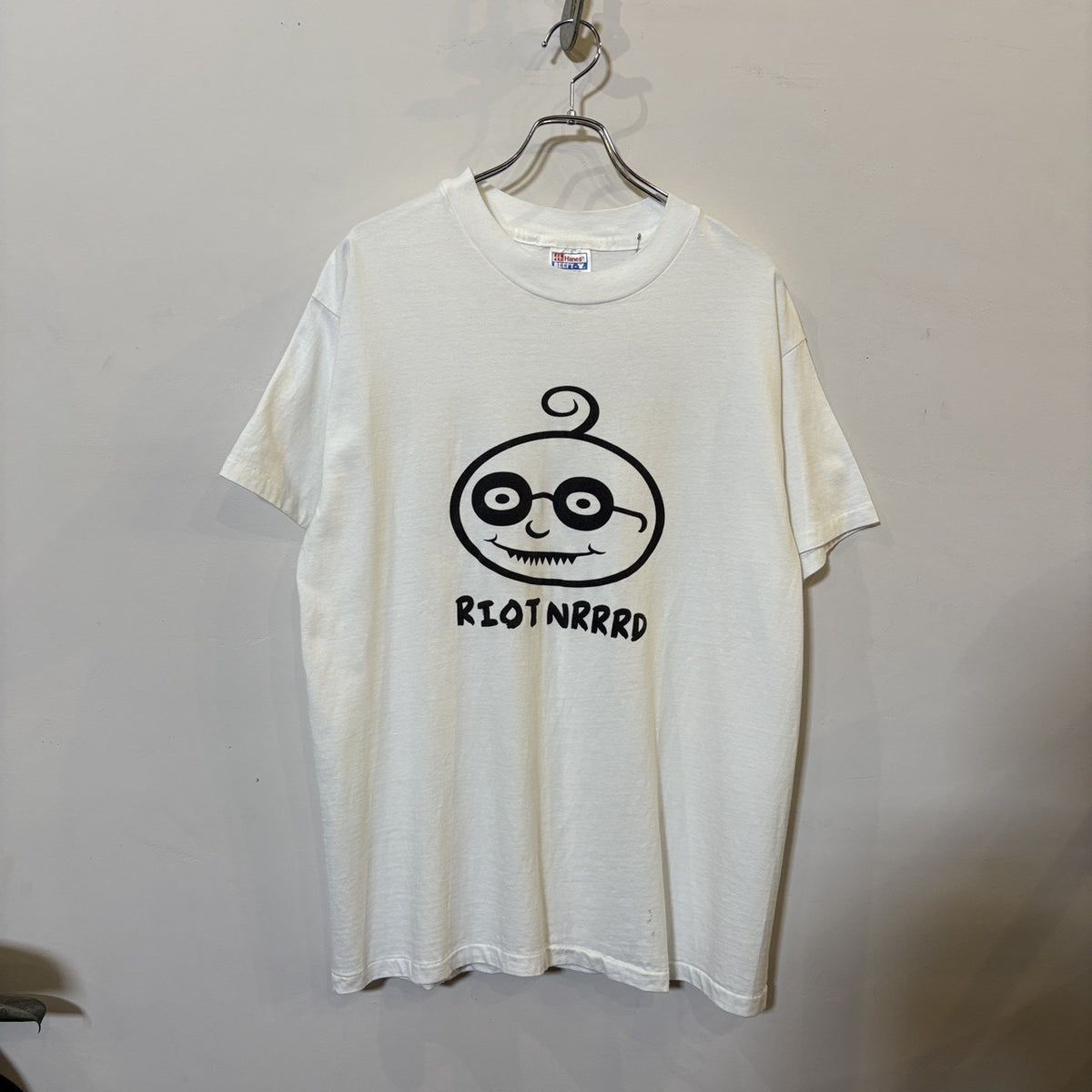 1990s Hanes "RIOT NRRRD" T-Shirt