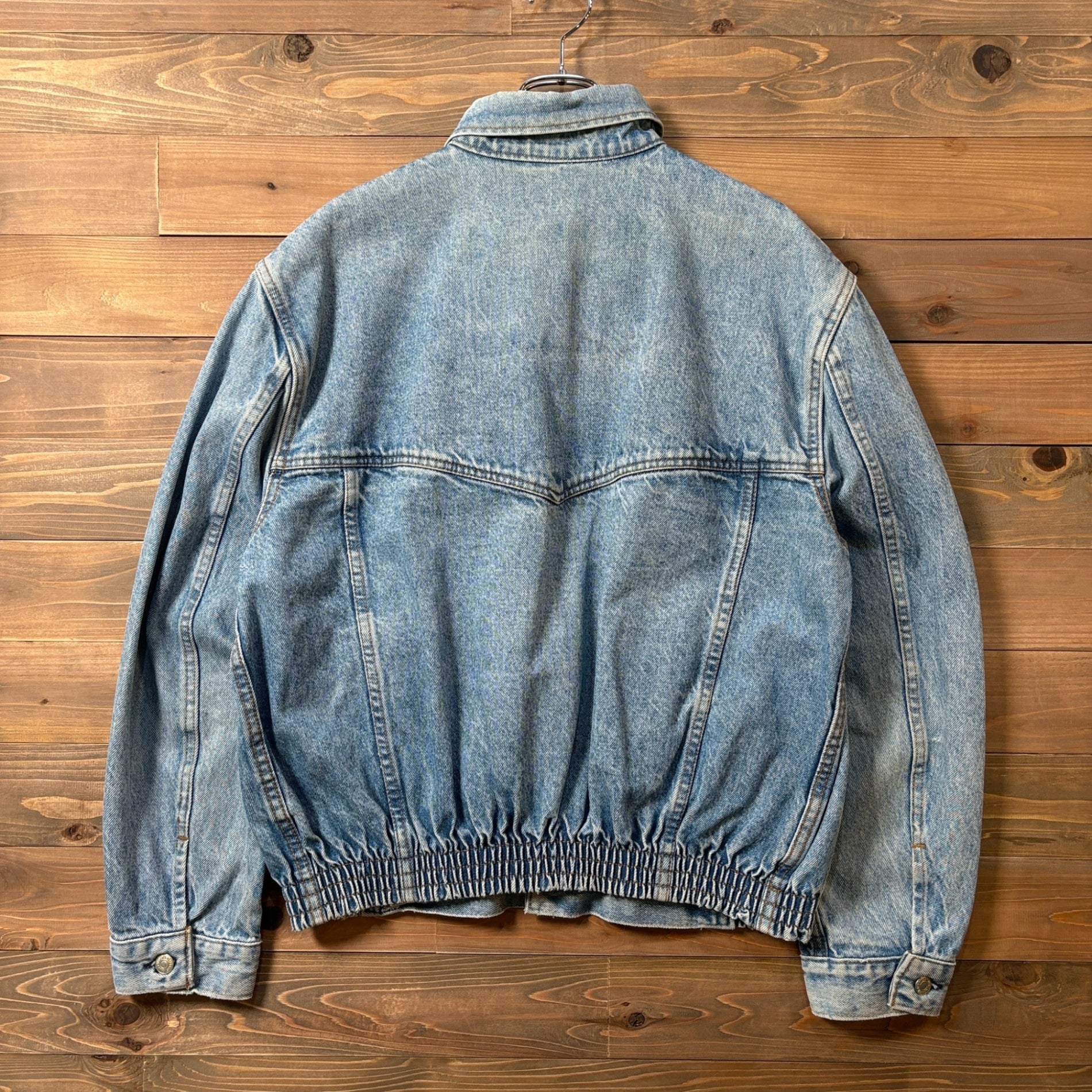 1990s Levi's "A-2 TYPE" Denim Flight Jacket