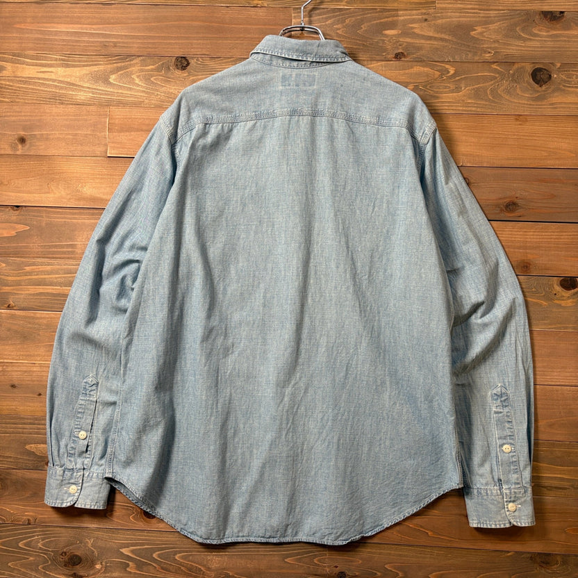 1990s~2000s Polo Ralph Lauren "Gachapoke" Vintage Dungaree Workshirt