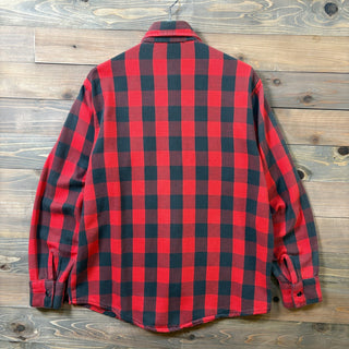 1980s FROSTPROOF "Block Check" Heavy Flannel Shirt