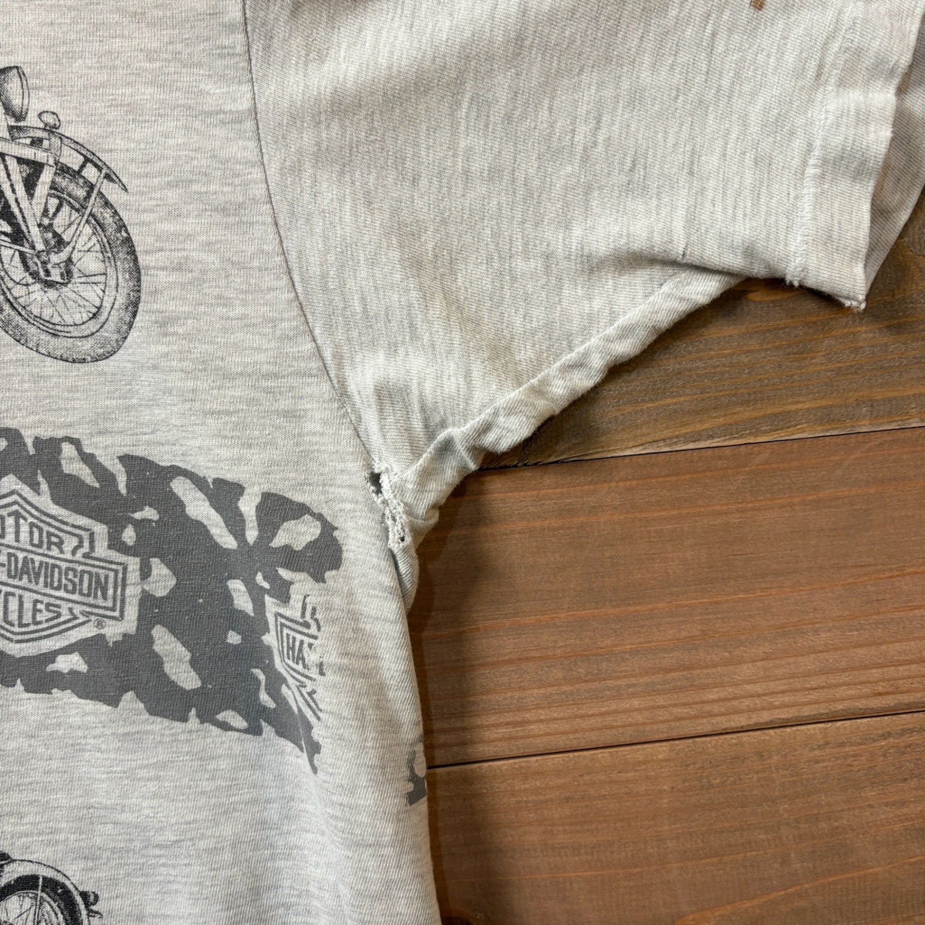 1990s Harley-Davidson "All-Over Pattern" T-Shirt