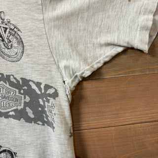 1990s Harley-Davidson "All-Over Pattern" T-Shirt