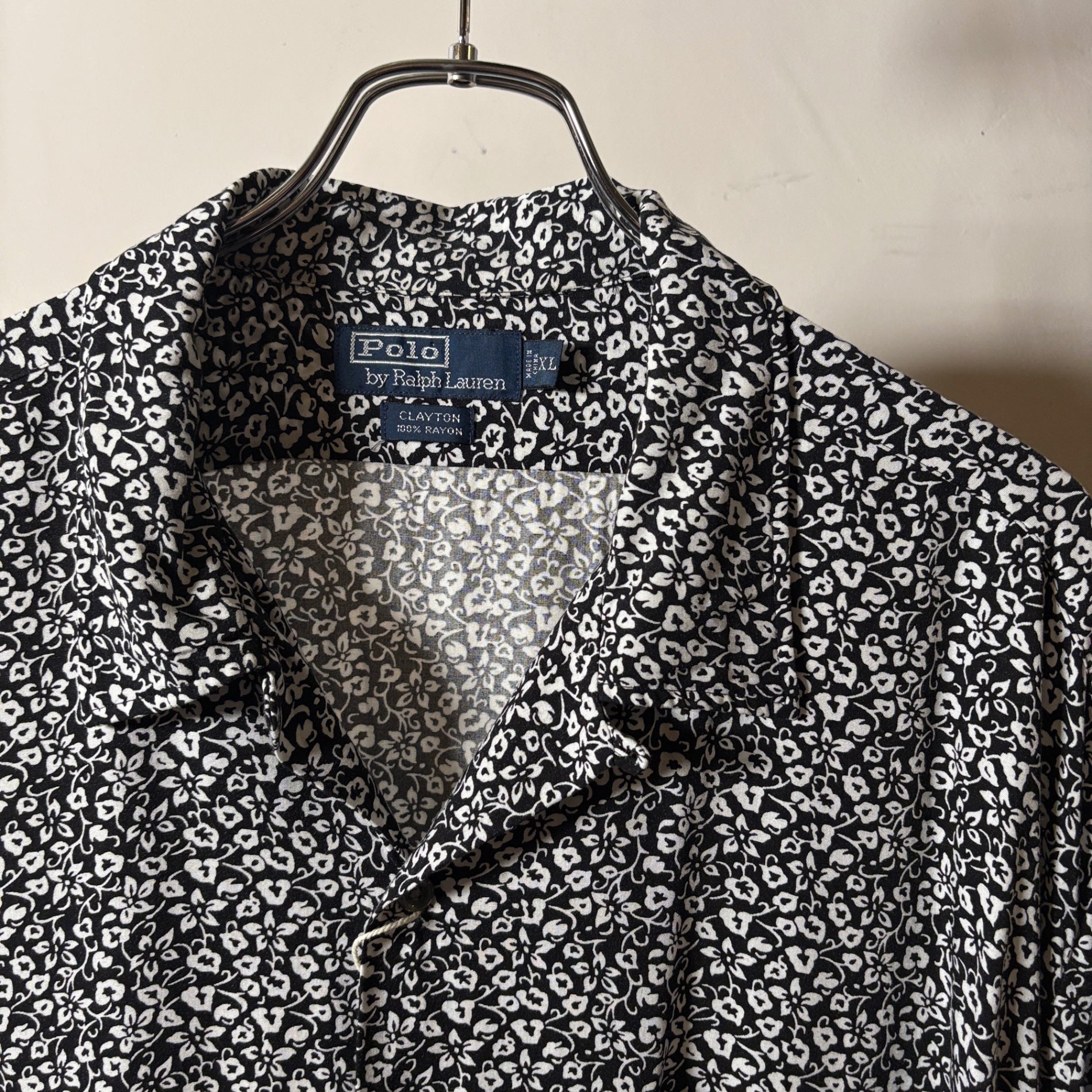 1990s Polo Ralph Lauren "RAYON" CLAYTON Aloha Shirt