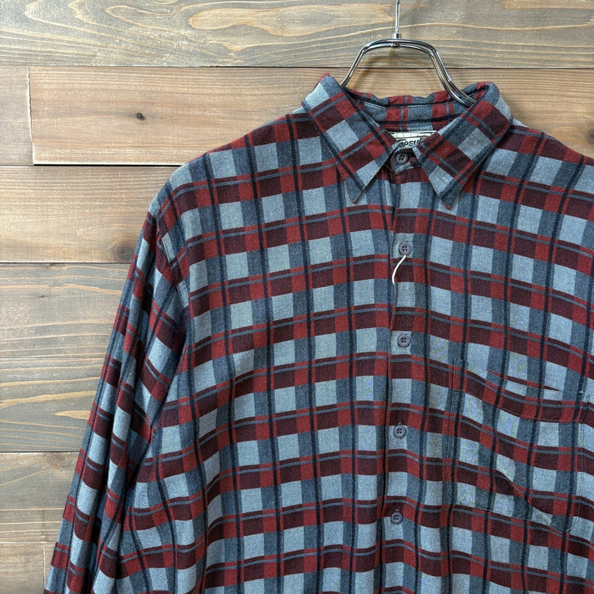 1990s CAPSULE "Rayon" Plaid Shirt