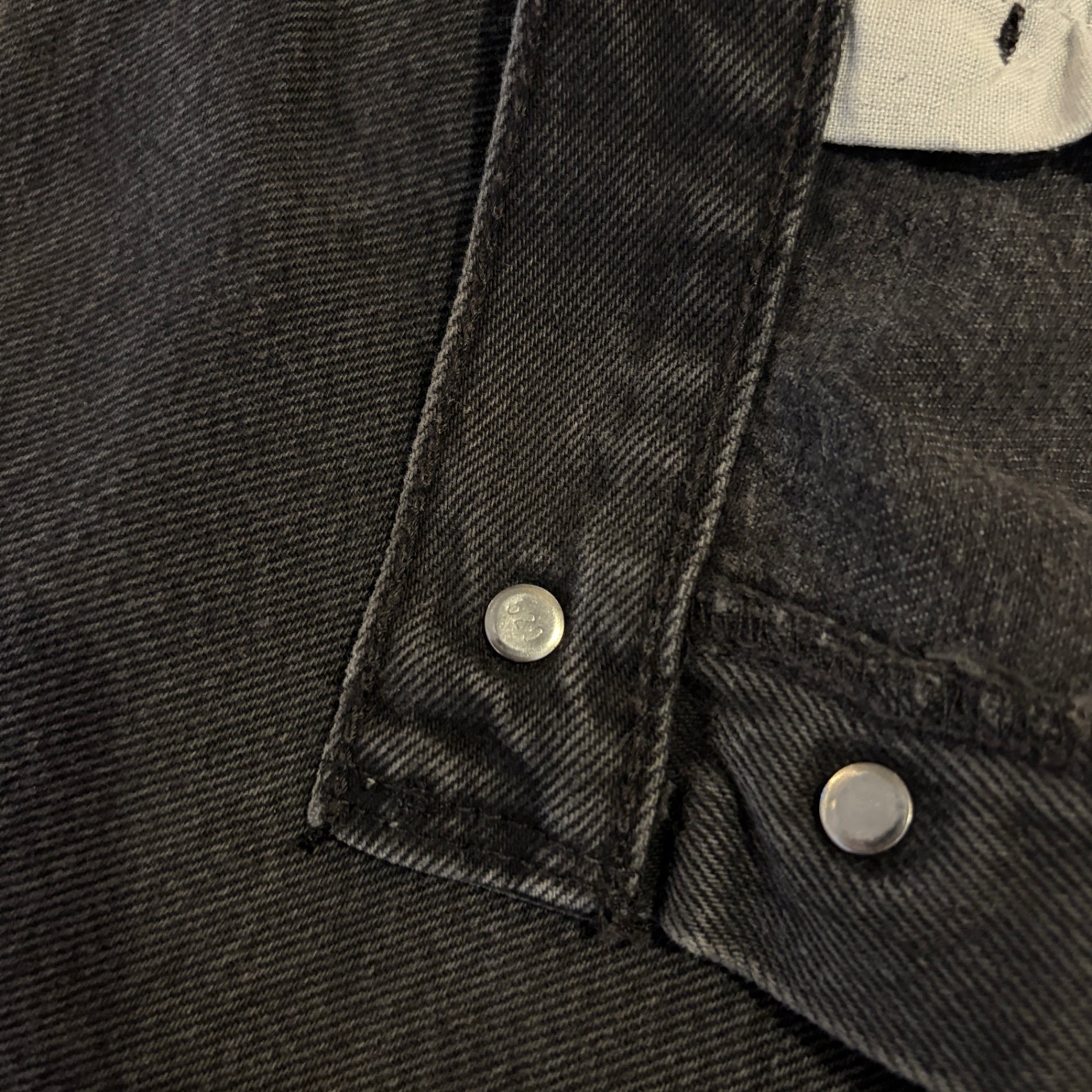 1990s Levi's 501 "Sulfur Black" Denim Pant