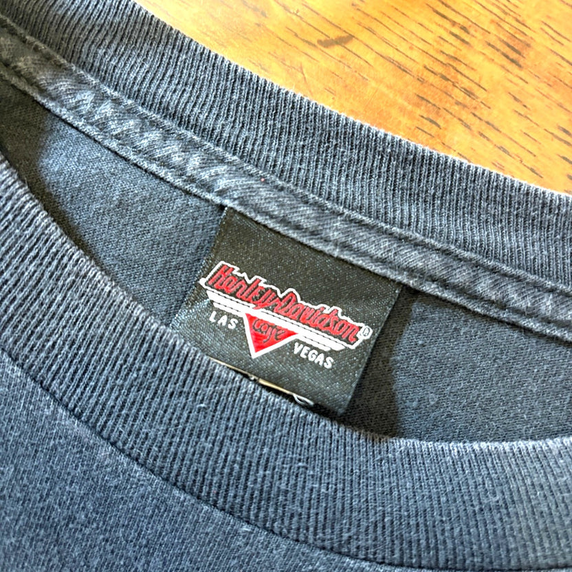 2000s Harley-Davidson Flame L/S TEE