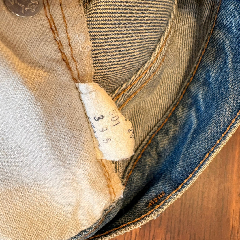 1970s Levi's 501 "66 Single" Denim Pant