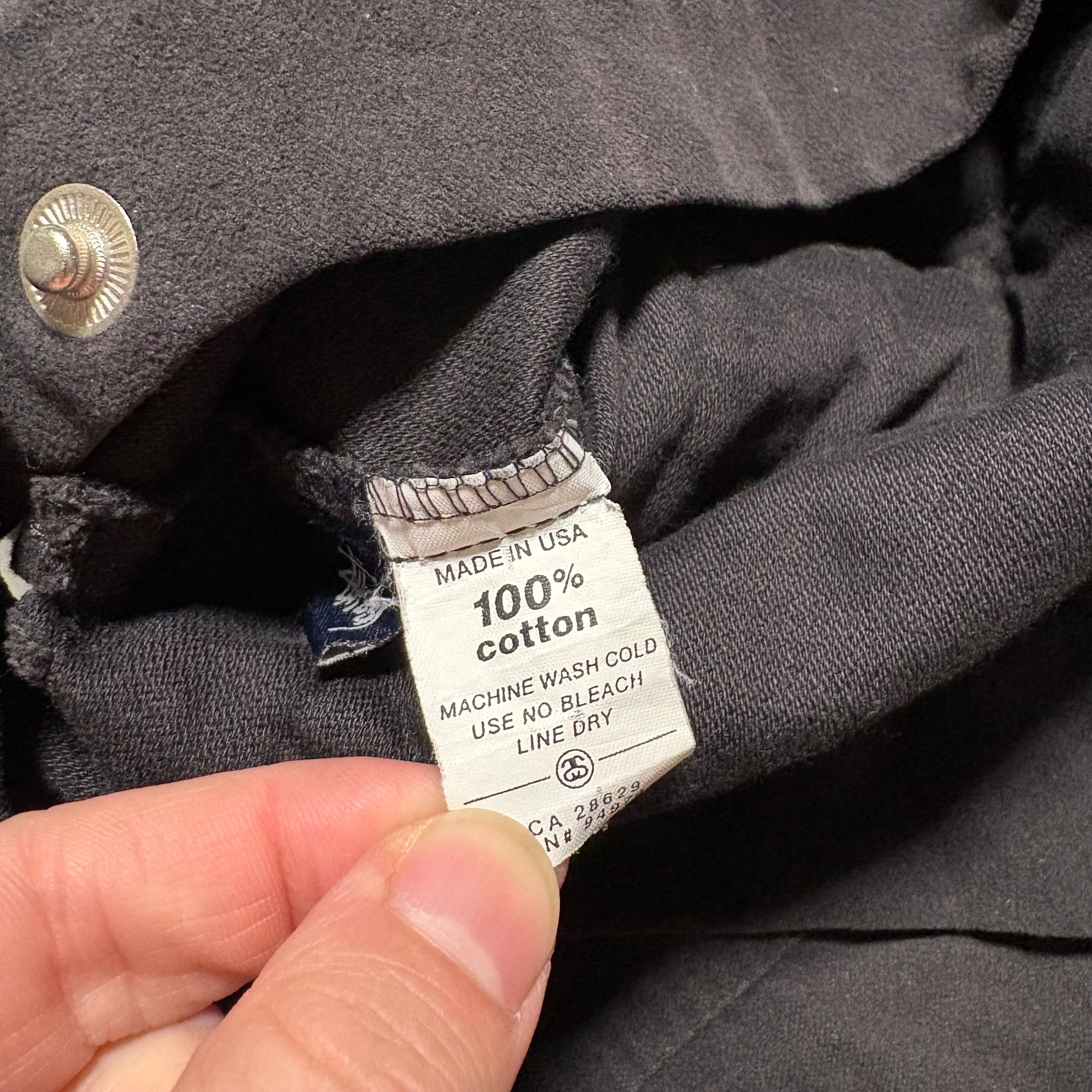 1990s "STUSSY" Zipup Jacket