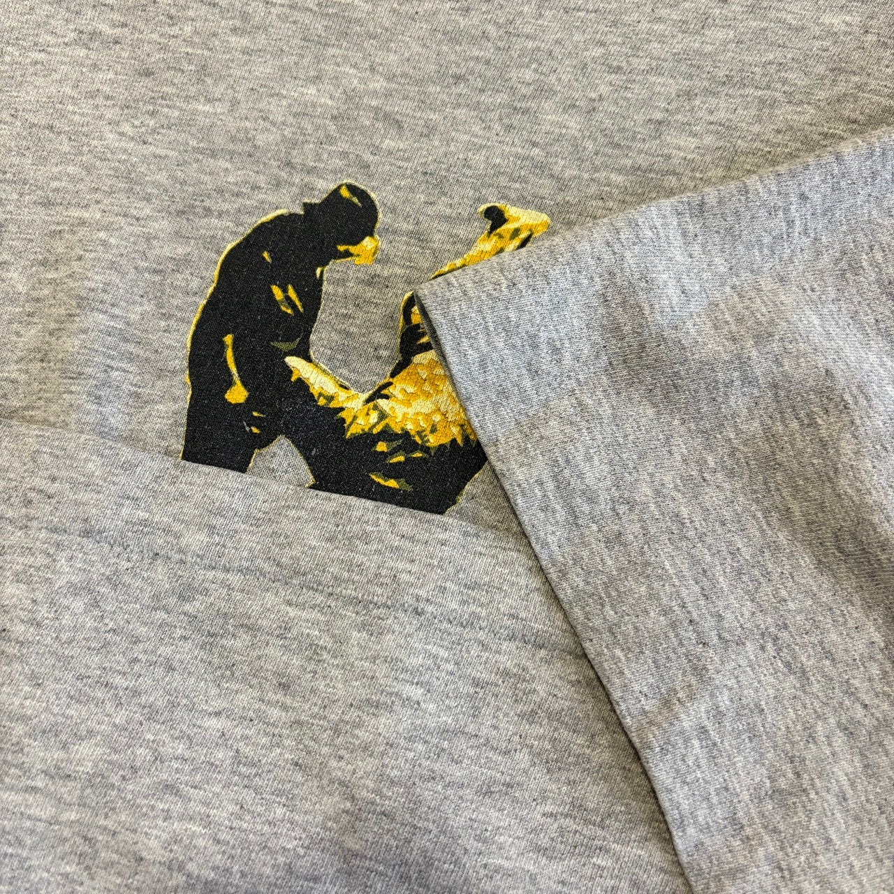 1990s "STUSSY" S/S T-Shirt "DEFENDER OF STYLE"