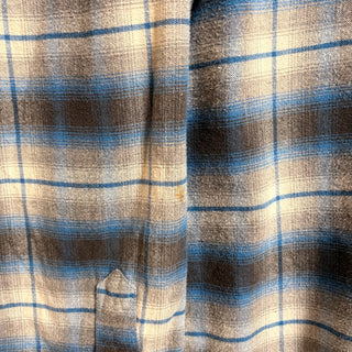 1990s Polo Sport ”Ombré Check” Open Collar Shirt