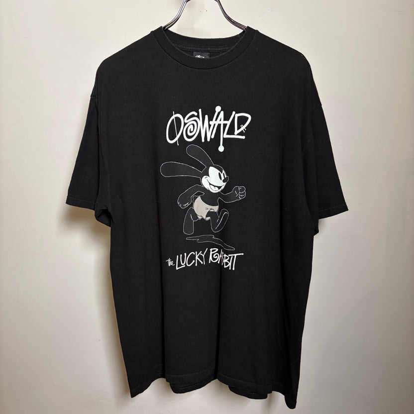 STUSSY "OSWALD The LUCKY RABBIT" T-Shirt
