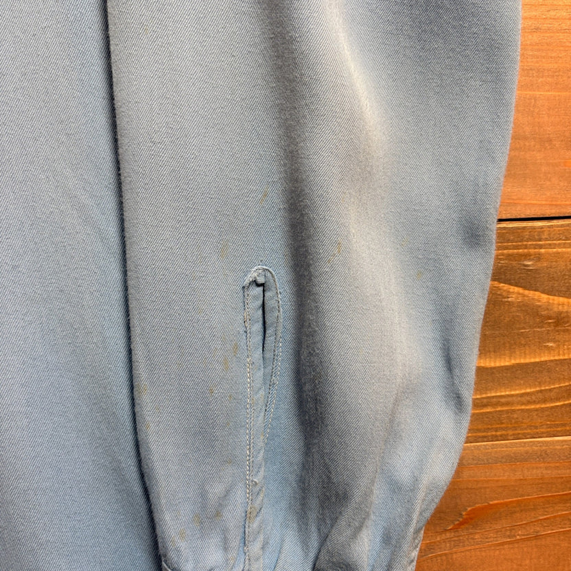 1940s ARROW "Light Blue" Rayon Gabardine Shirt
