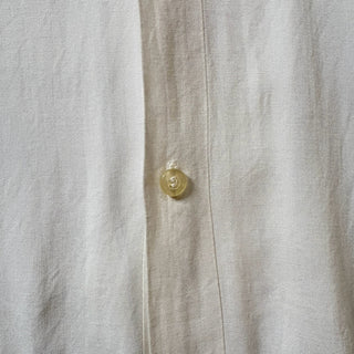 1960s PILGRIM "Native Pattern" Open Collar Rayon Shirt