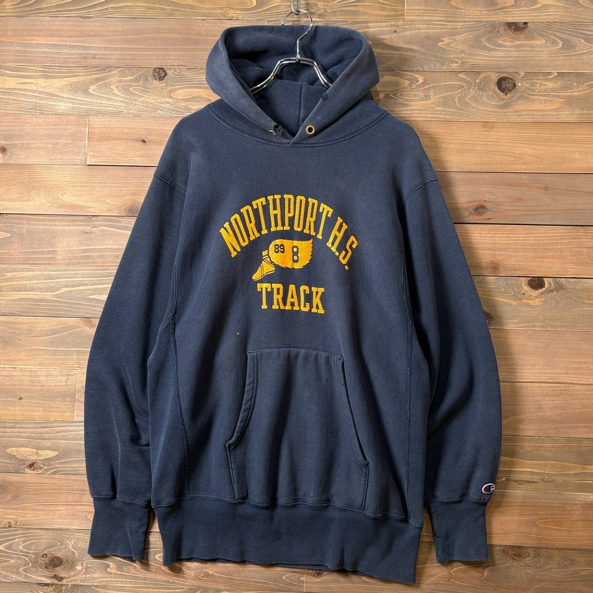 1980s Champion "Wing Foot" Reverse Weave Hoodie