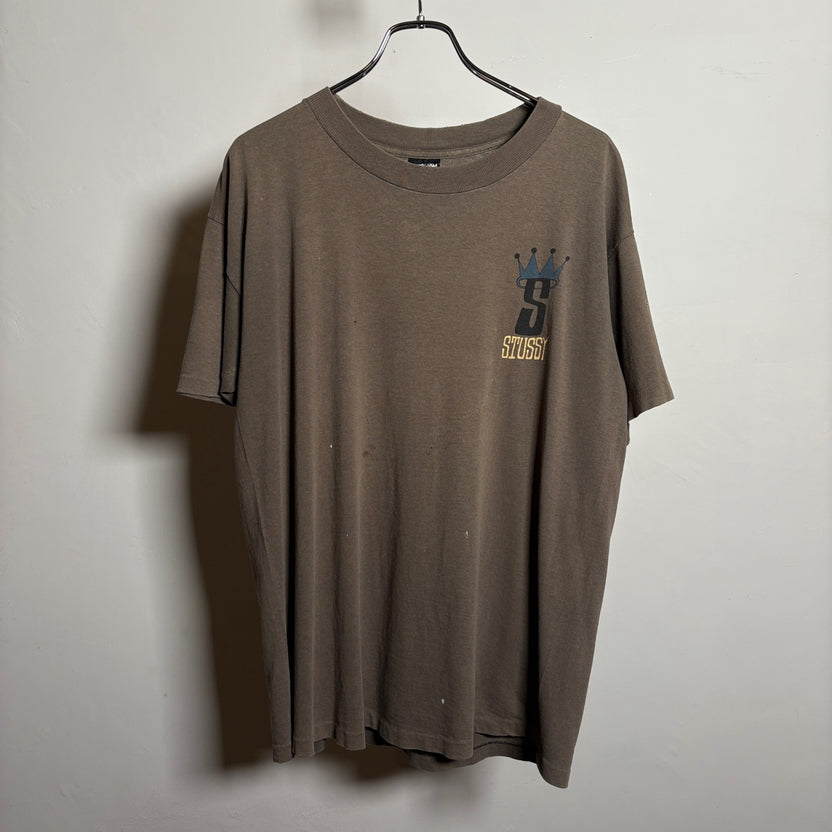 1980s STUSSY "CROWN" T-Shirt
