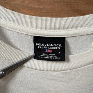 2000s Polo Jeans Company. "Three-Tier Print" L/S T-Shirt