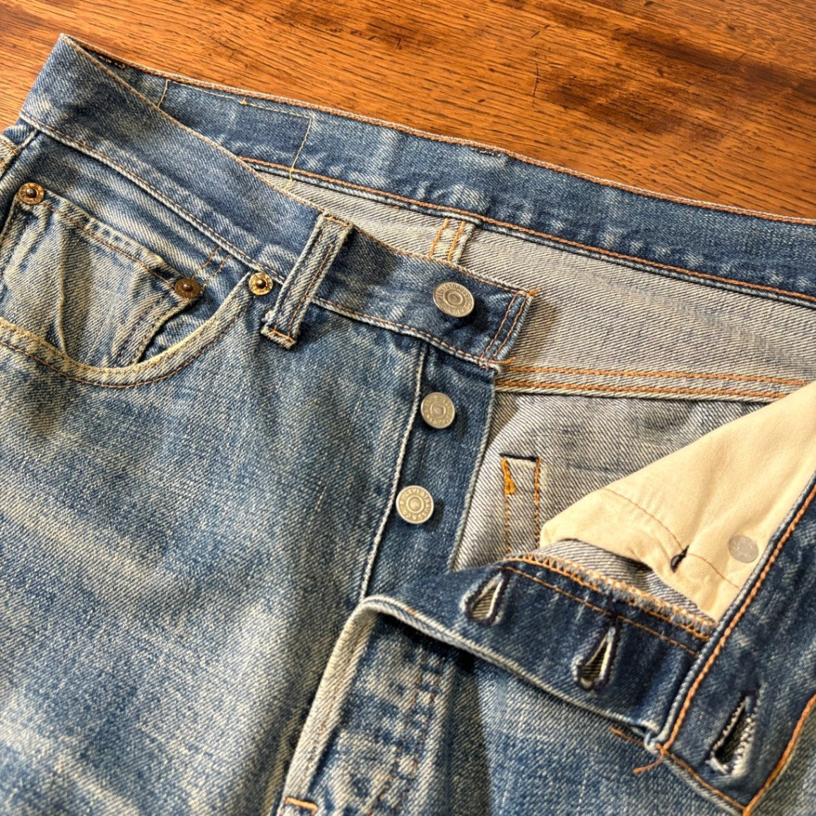 1970s Levi's 501 "Big E" Denim Pants