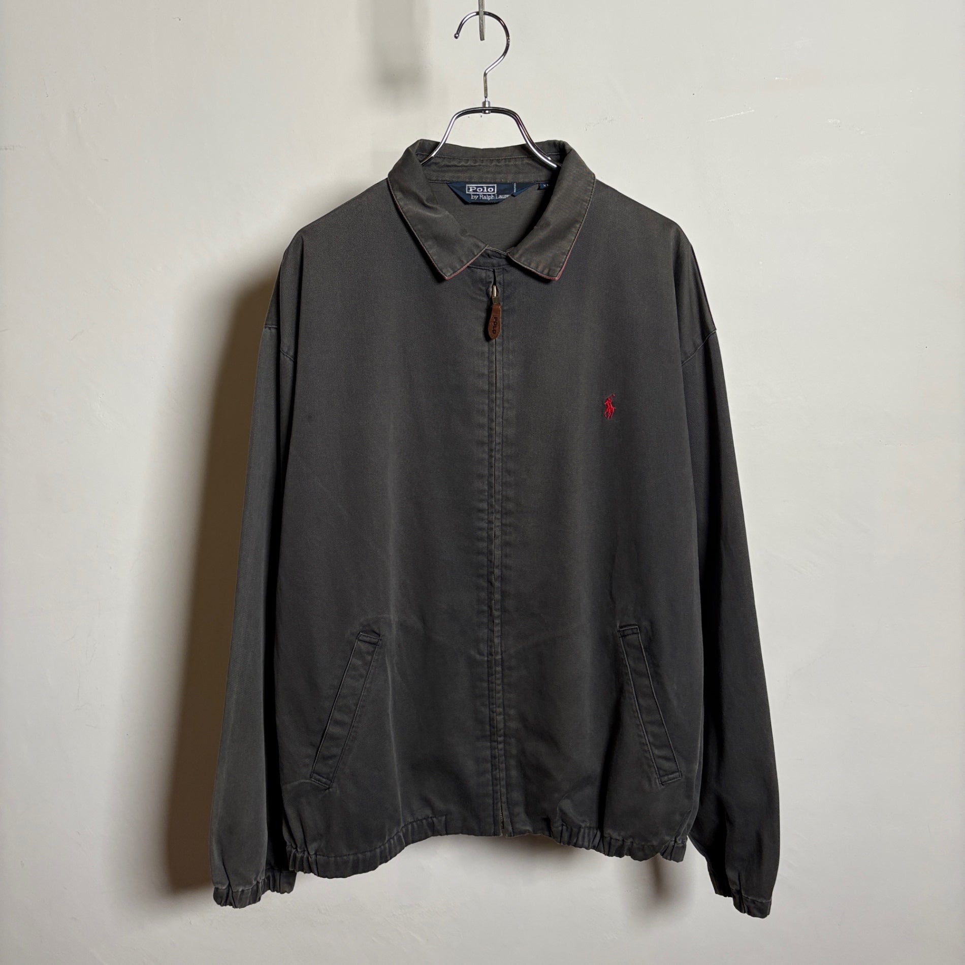1990s Polo Ralph Lauren "Fade Black" Drizzler Jacket