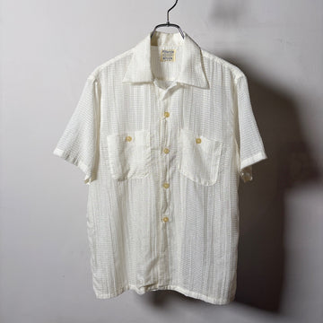 1950s PILGRIM "NYLON" Sheer Shirt