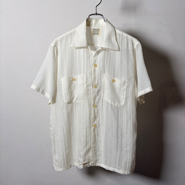 1950s PILGRIM "NYLON" Sheer Shirt