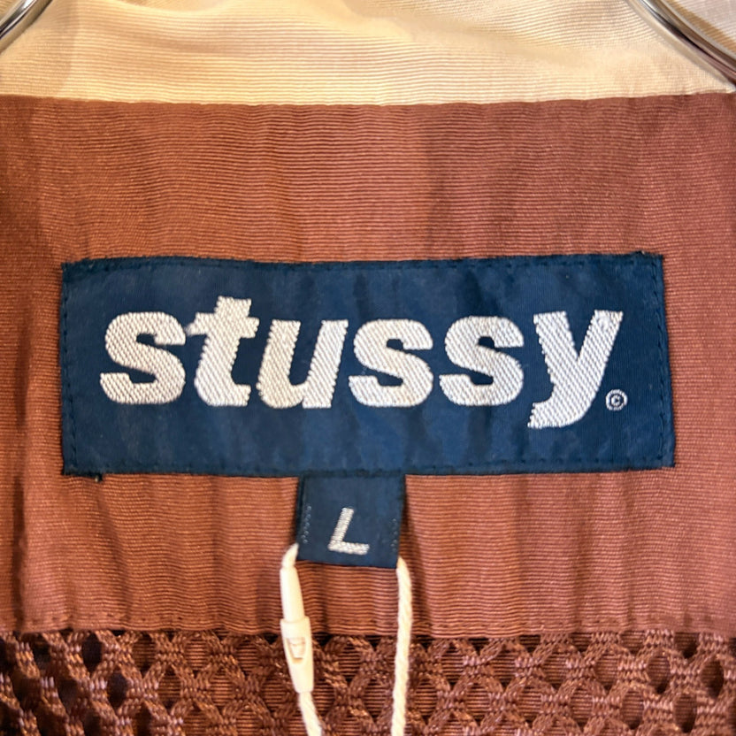 1990s STUSSY "Star Logo" Track Jacket