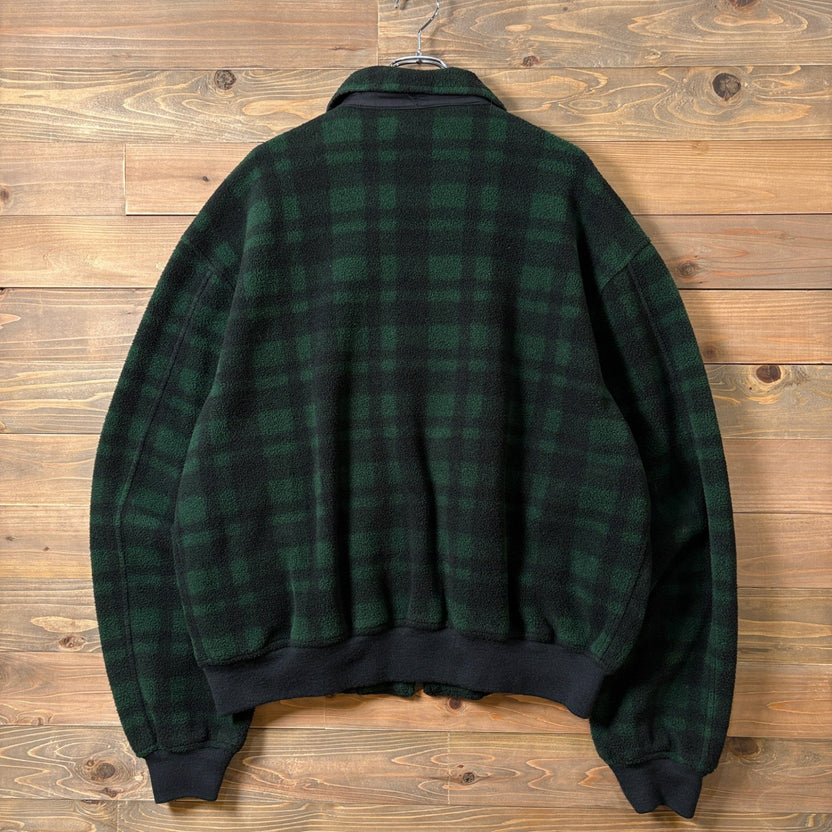 1990s Polo Ralph Lauren "Black Watch" A-2 Type Fleece Jacket