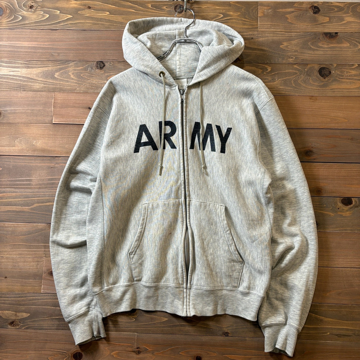 1980s Army "Champion Product" Full Zip Hoodie