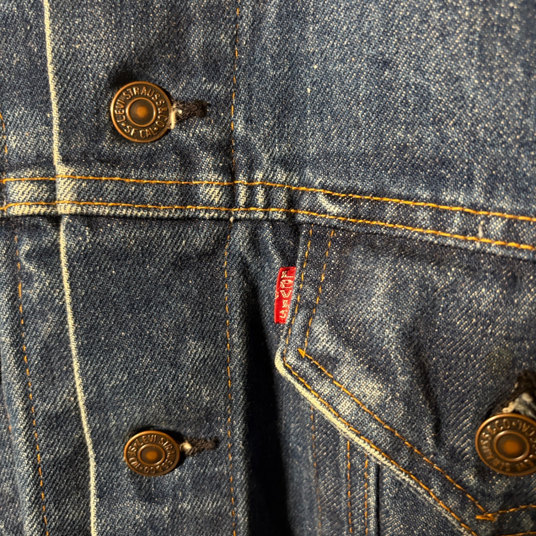 1970s Levi's 70505 "BIG SIZE" 4th Denim Jacket