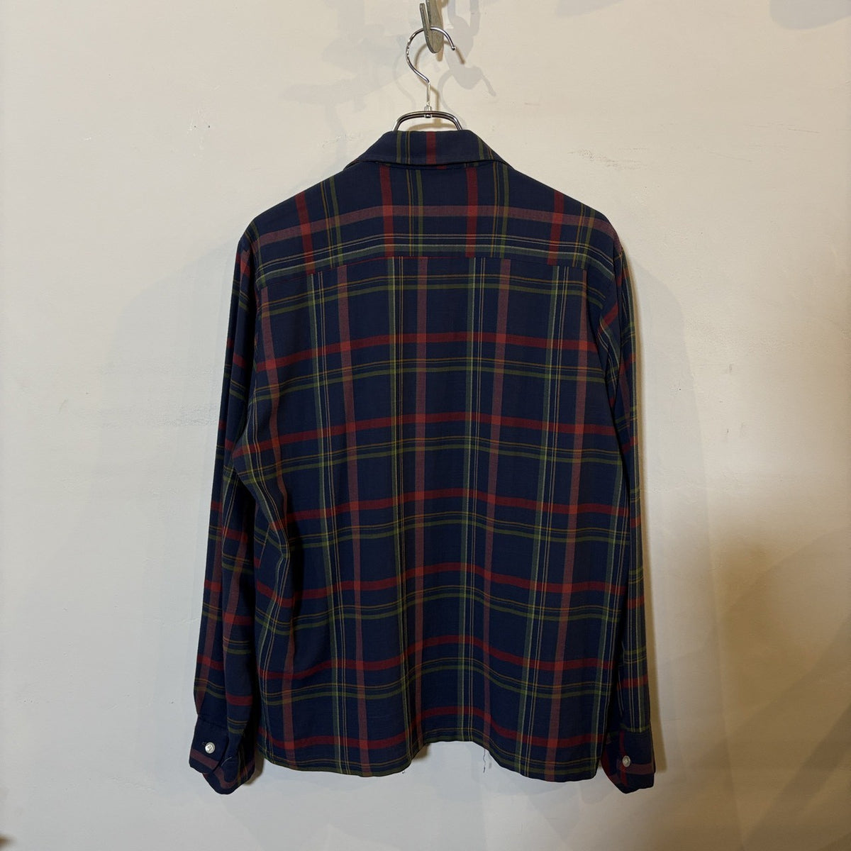 1970s BRENT ”Rayon" Open Collar Shirt