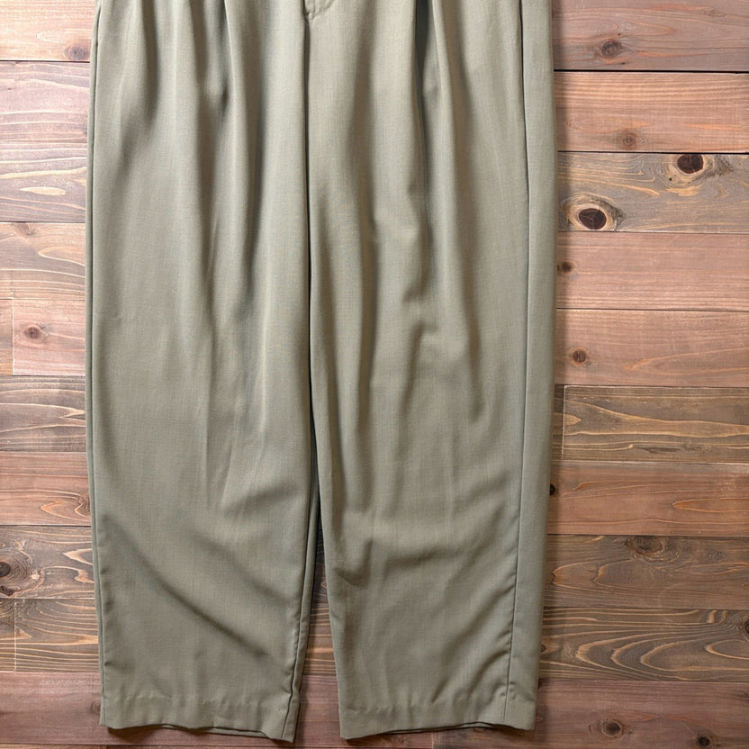 1990s Giorgio Armani "Tuck" Wool Trousers