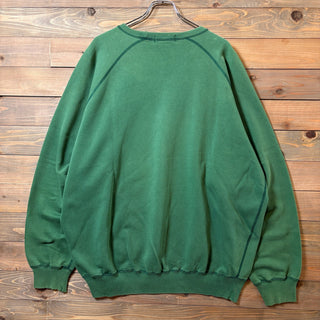 1990s Polo Ralph Lauren "Fade Green" Raglan Sleeve Sweatshirt