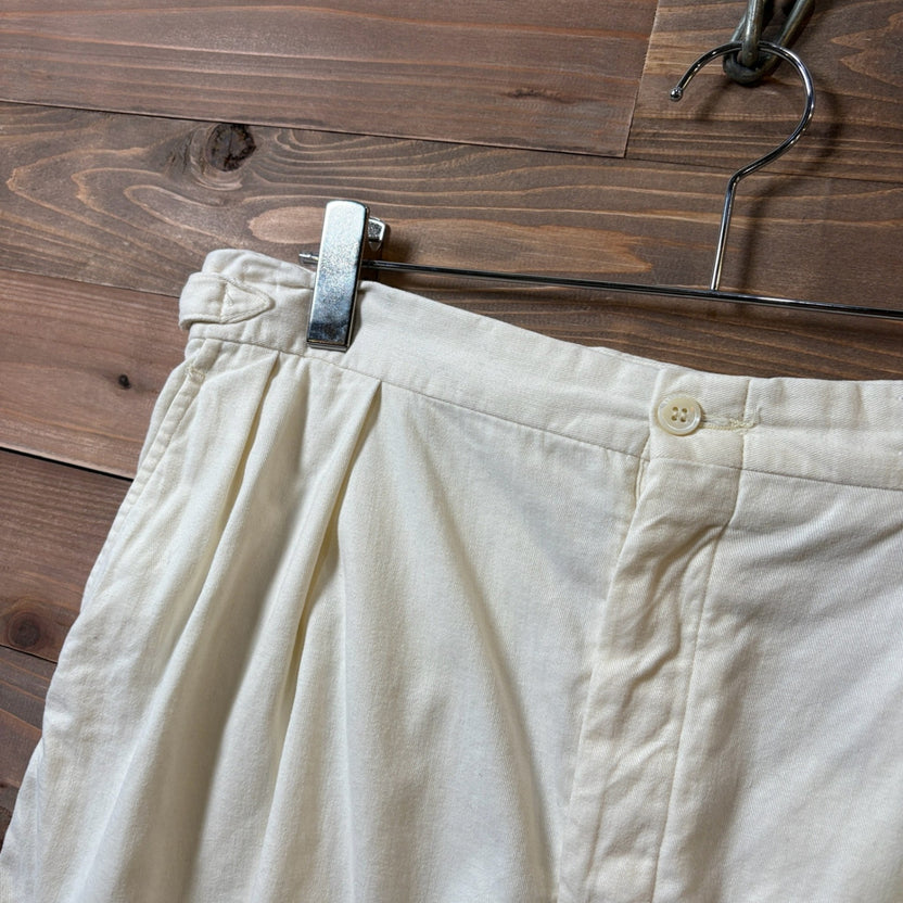 1980s Polo Ralph Lauren "Made in USA" Two-Tuck Shorts