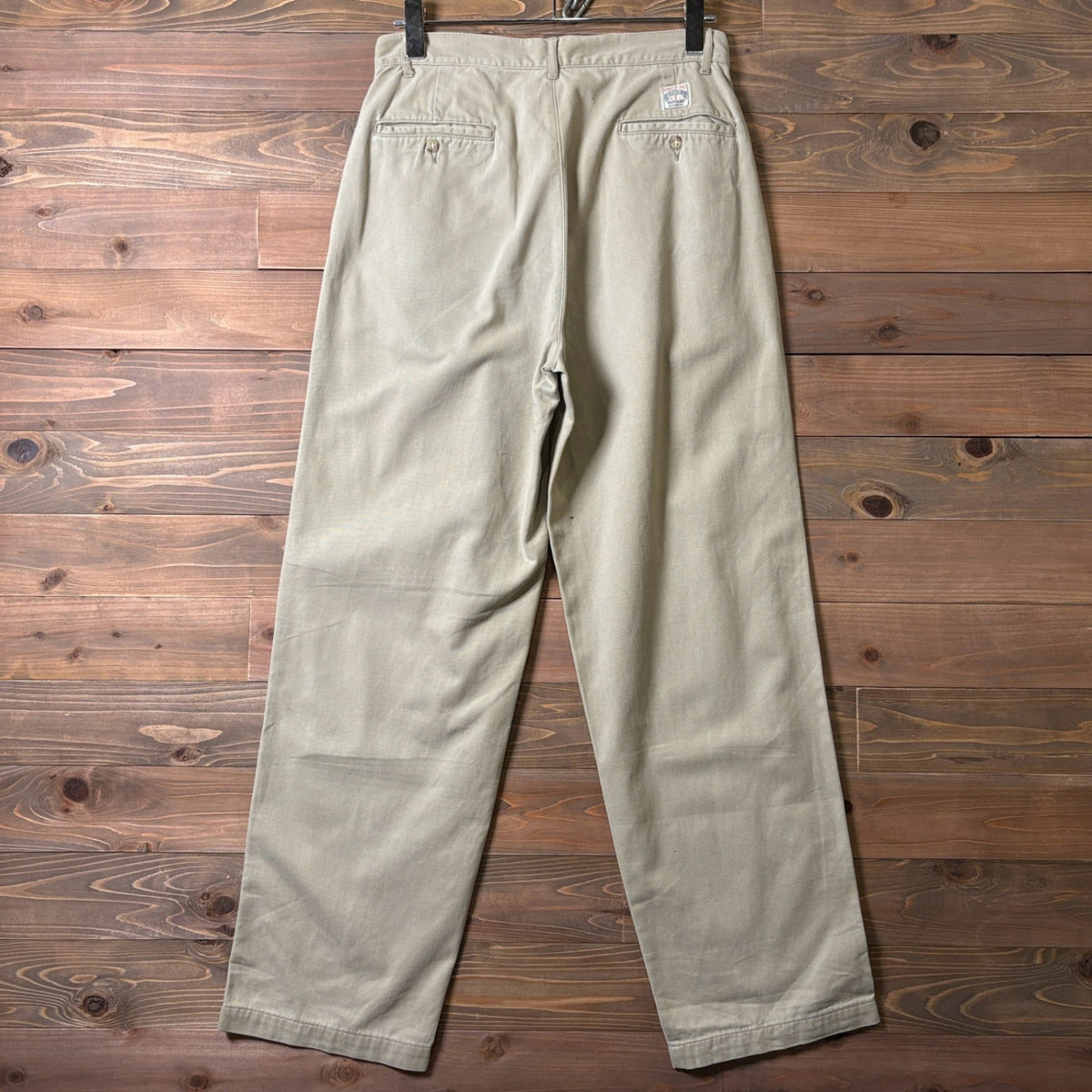 1990s Polo Ralph Lauren "Early Tag" Two-Tuck Chino Pants