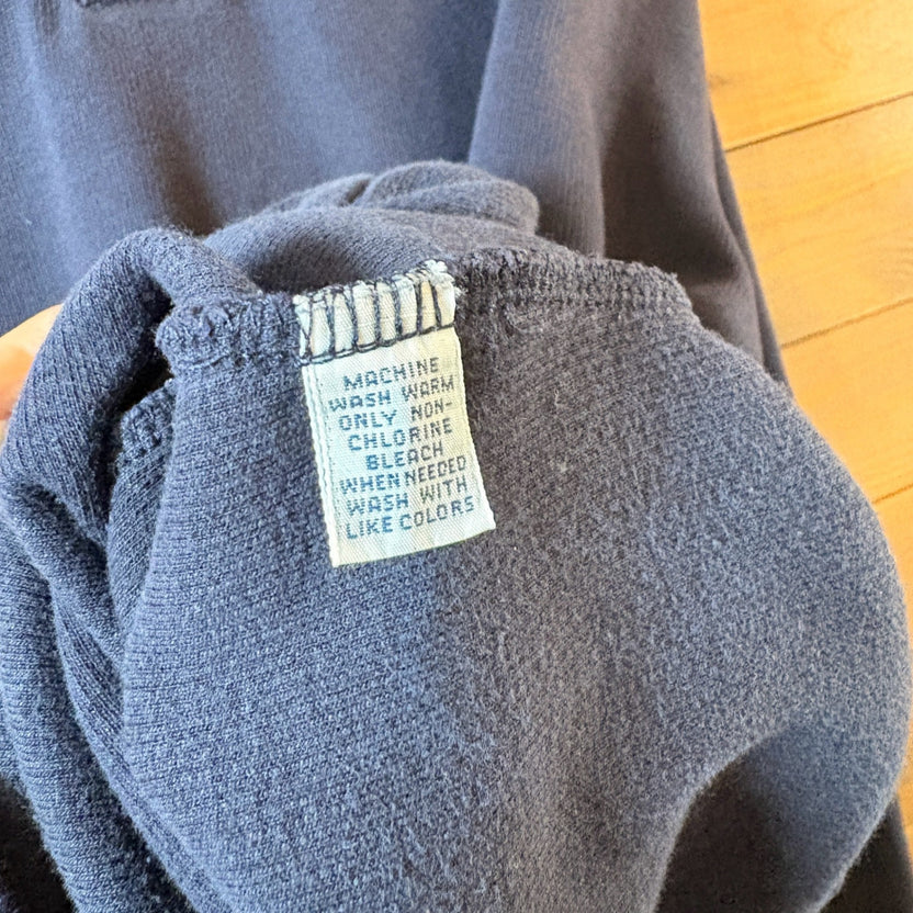 1990s Polo Ralph Lauren "Henry Neck" Rib Knit Hoodie