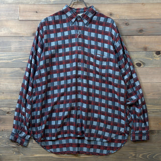 1990s CAPSULE "Rayon" Plaid Shirt