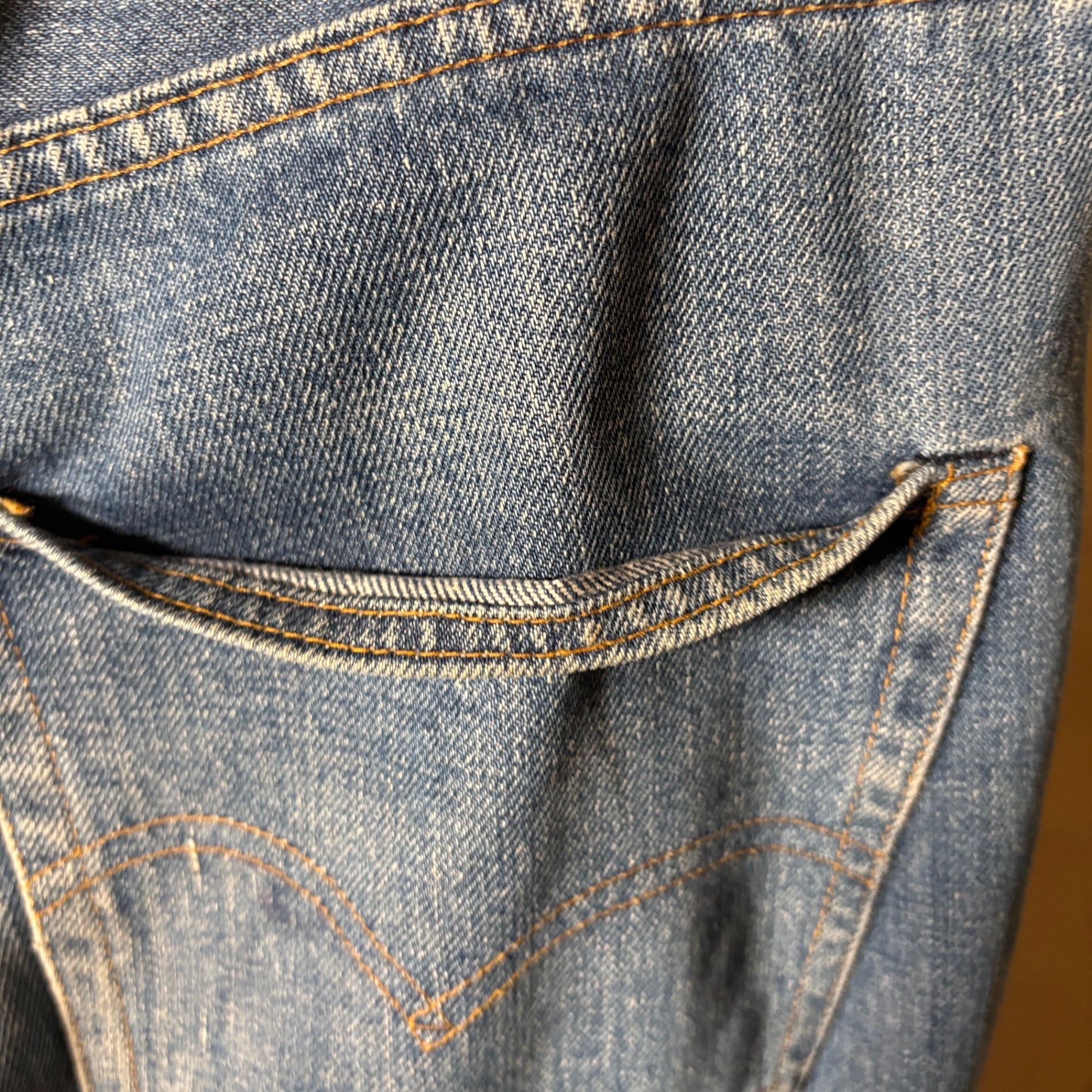 1970s Levi's "66 Single" Denim Pant