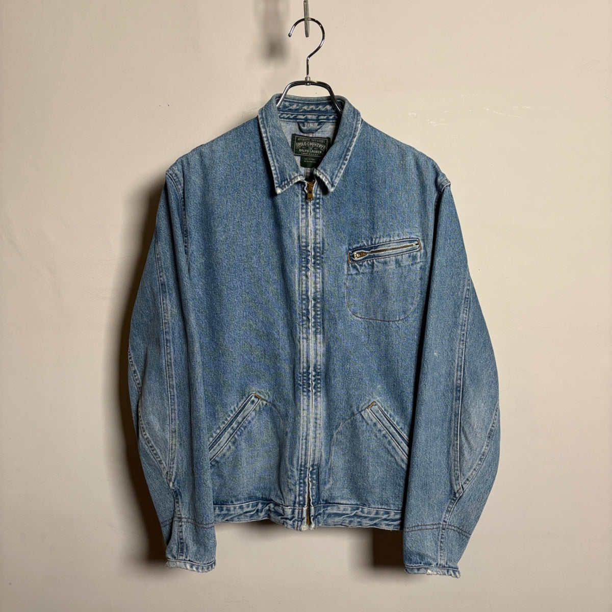 1980s POLO COUNTRY "91-B TYPE" Denim Jacket