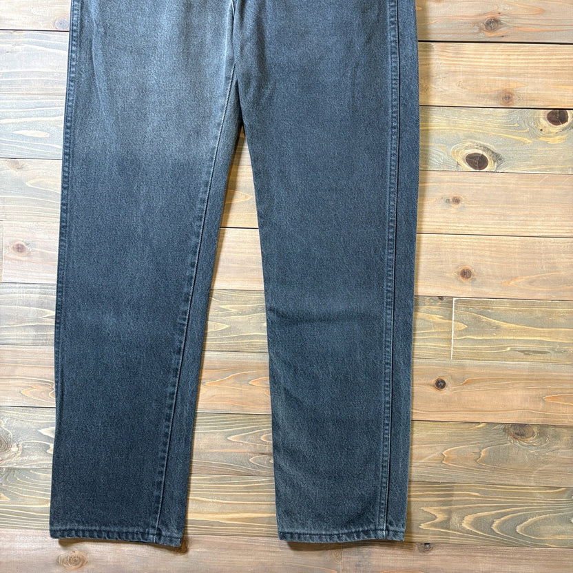 1990s Wrangler 96501CB Black Denim Pants