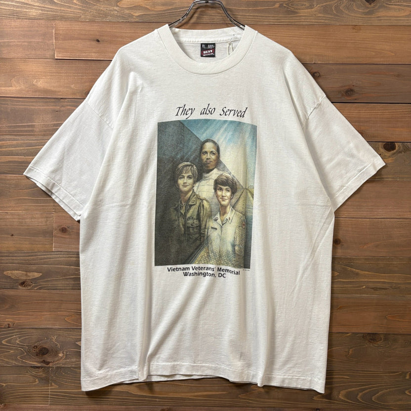 1990s FRUIT OF THE LOOM "Vietnam Veterans' Memorial" T-Shirt