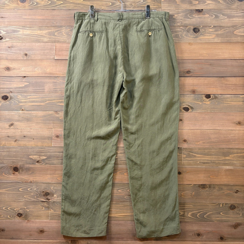 1990s~2000s Polo Ralph Lauren "Silk Linen" Slacks