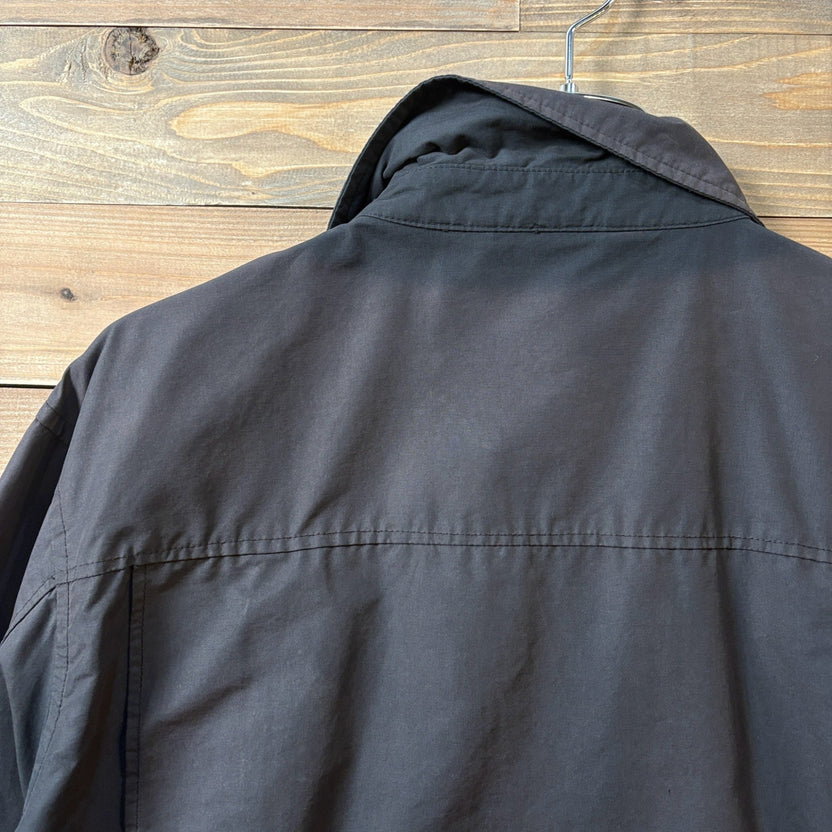 1990s~2000s Polo Ralph Lauren "Cotton Nylon" Black Drizzler Jacket