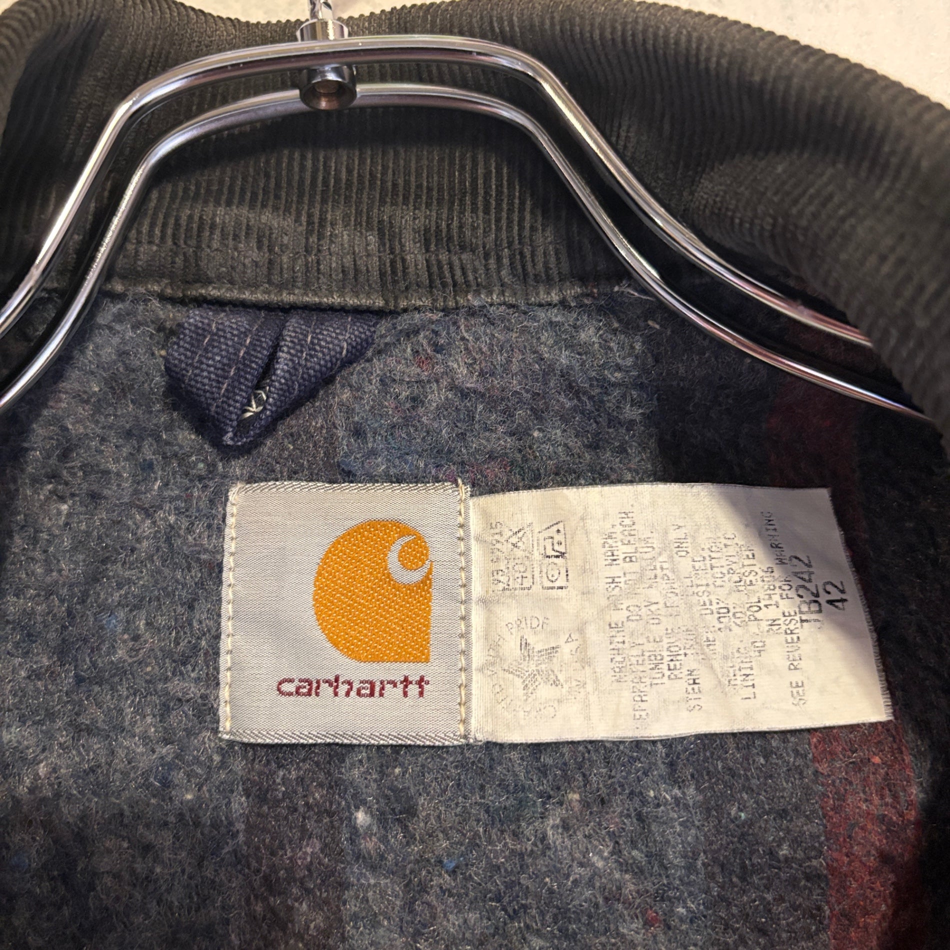 1980s Carhartt "NAVY" Detroit Jacket