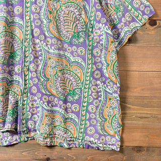 2000s Polo Ralph Lauren "ANDY CAMP" Paisley Open Collar Shirt